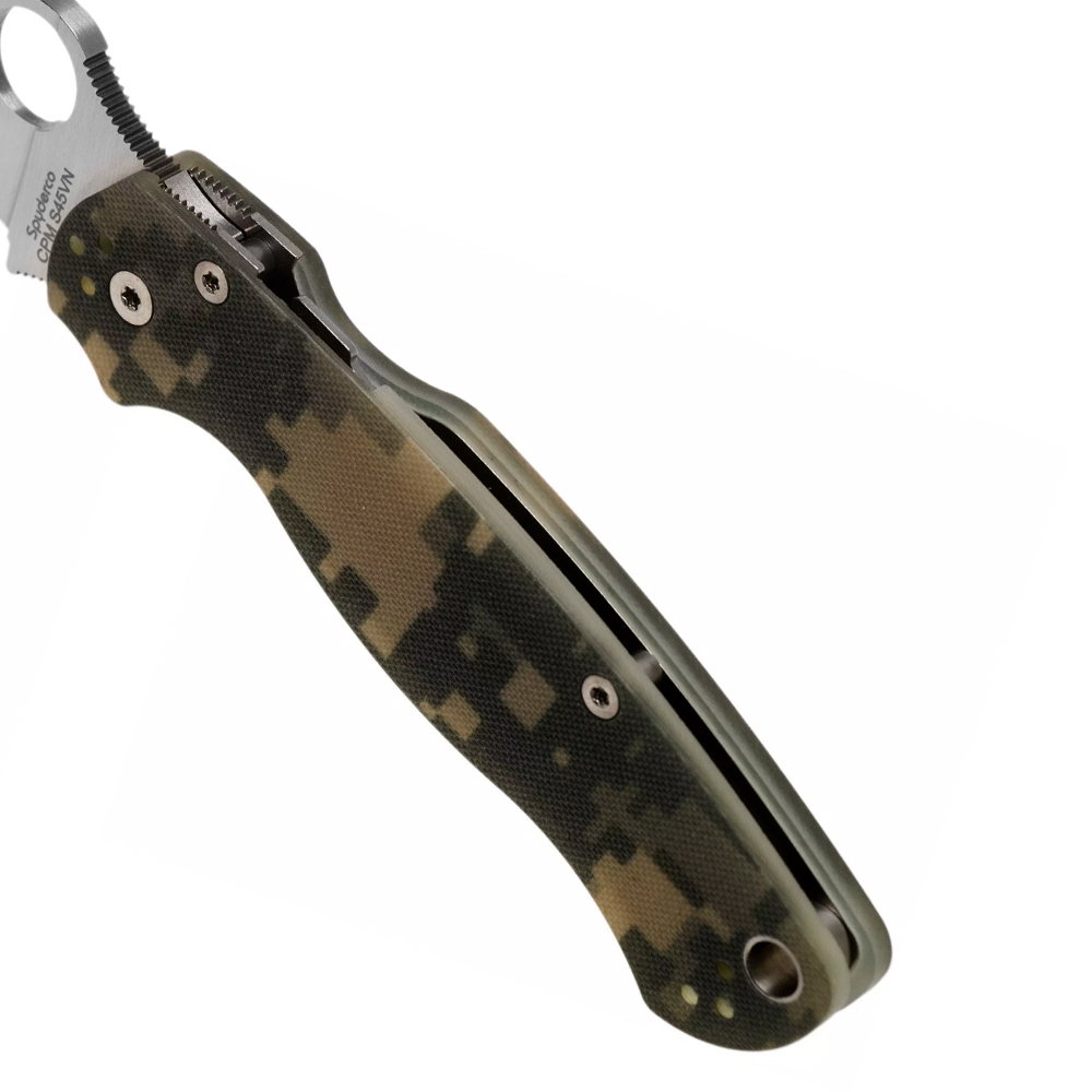 Spyderco Para Military 2 G-10 Digital Camo 7