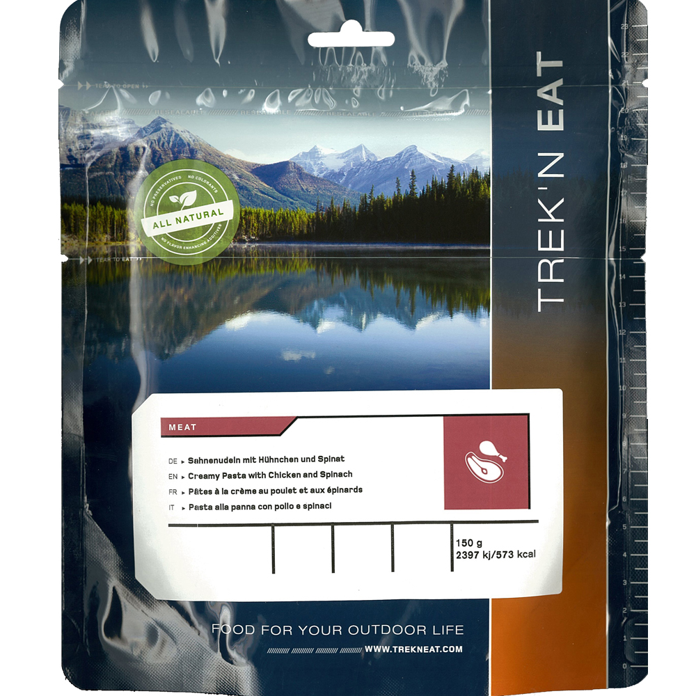 Trek’n Eat Паста с пиле и спанак - МЕСО 1