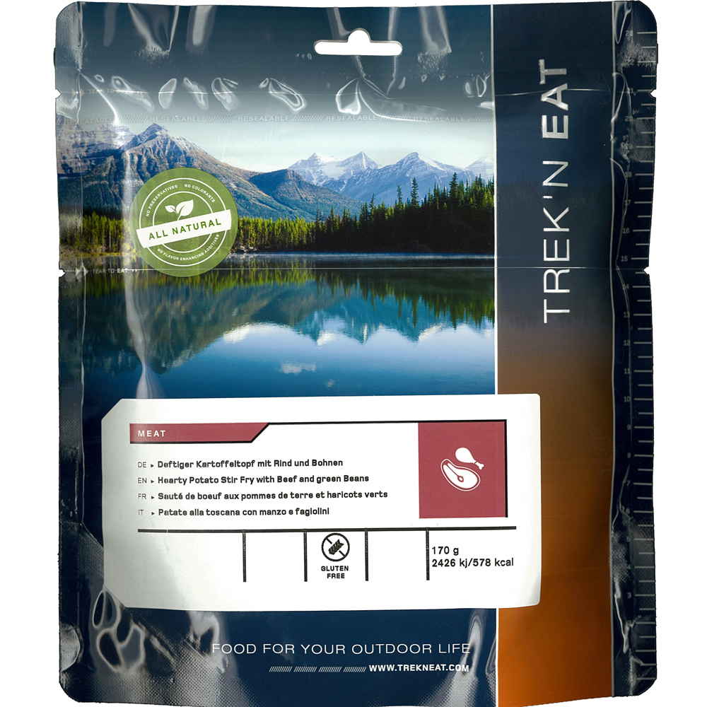 Trek’n Eat Картофи с телешко и зелен фасул - МЕСО 1