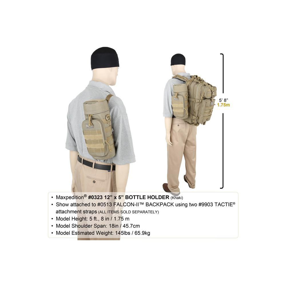 Maxpedition Bottle Holder 12 x 5 in  14