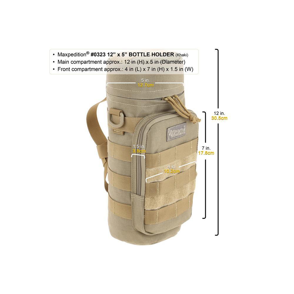 Maxpedition Bottle Holder 12 x 5 in  3