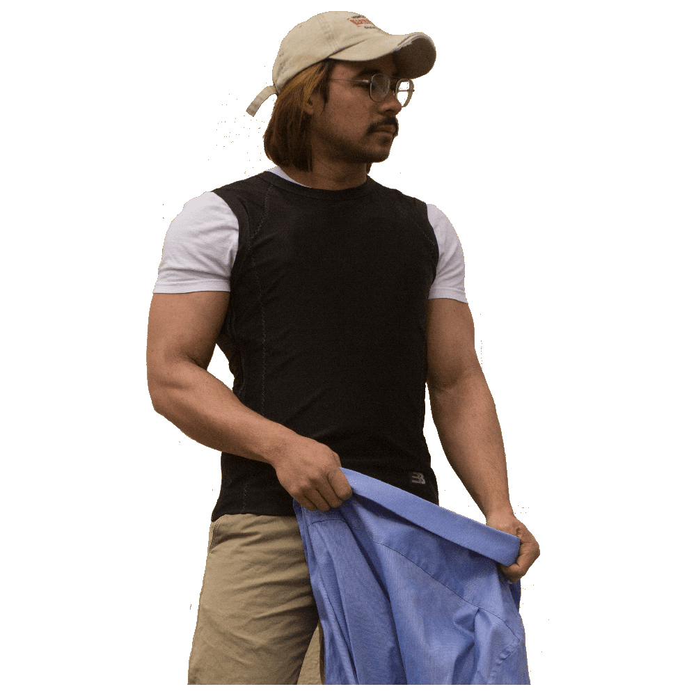 Ултра лека бронирана жилетка Bullet Blocker NIJ IIIA Men's Gabriel BBL Compression Vest 3