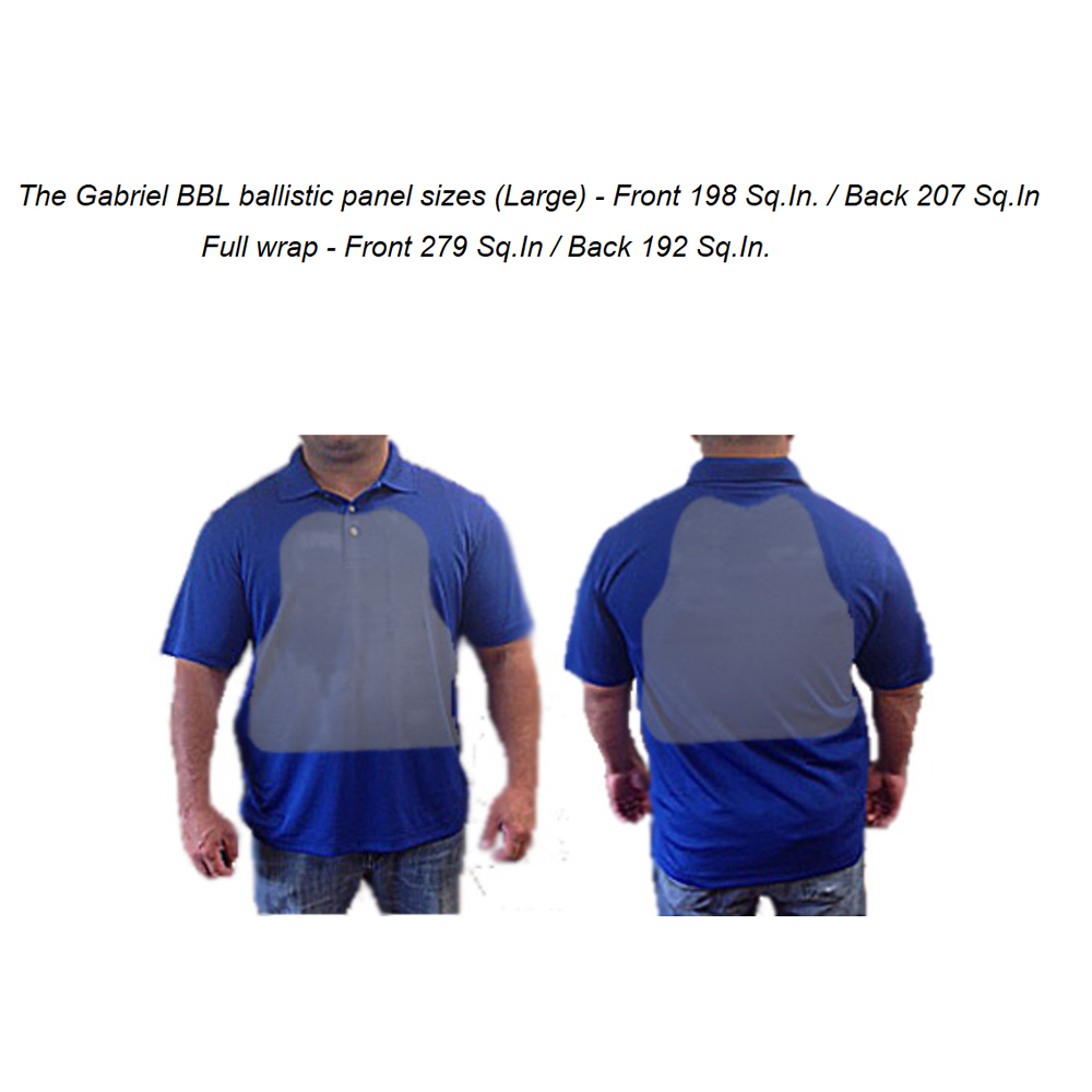 Ултра лека бронирана жилетка Bullet Blocker NIJ IIIA Men's Gabriel BBL Compression Vest 6