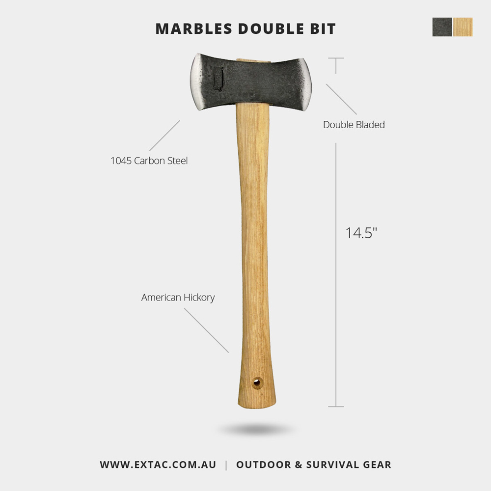 Брадва Marbles Double Bit Hatchet  2