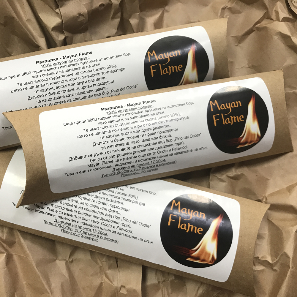 Разпалка Mayan Flame 1