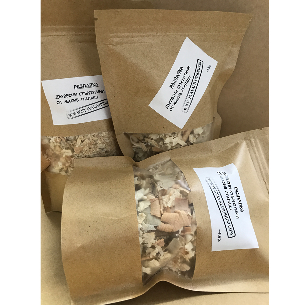 Разпалка - стърготини масив 2