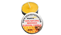 Восъчна свещ - Survival Beeswax Candle