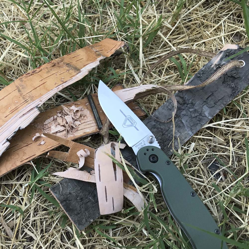 Разпалка - брезова кора 4