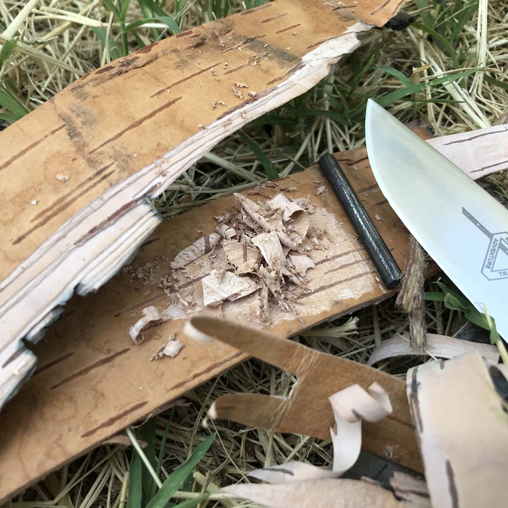 Разпалка - брезова кора 5