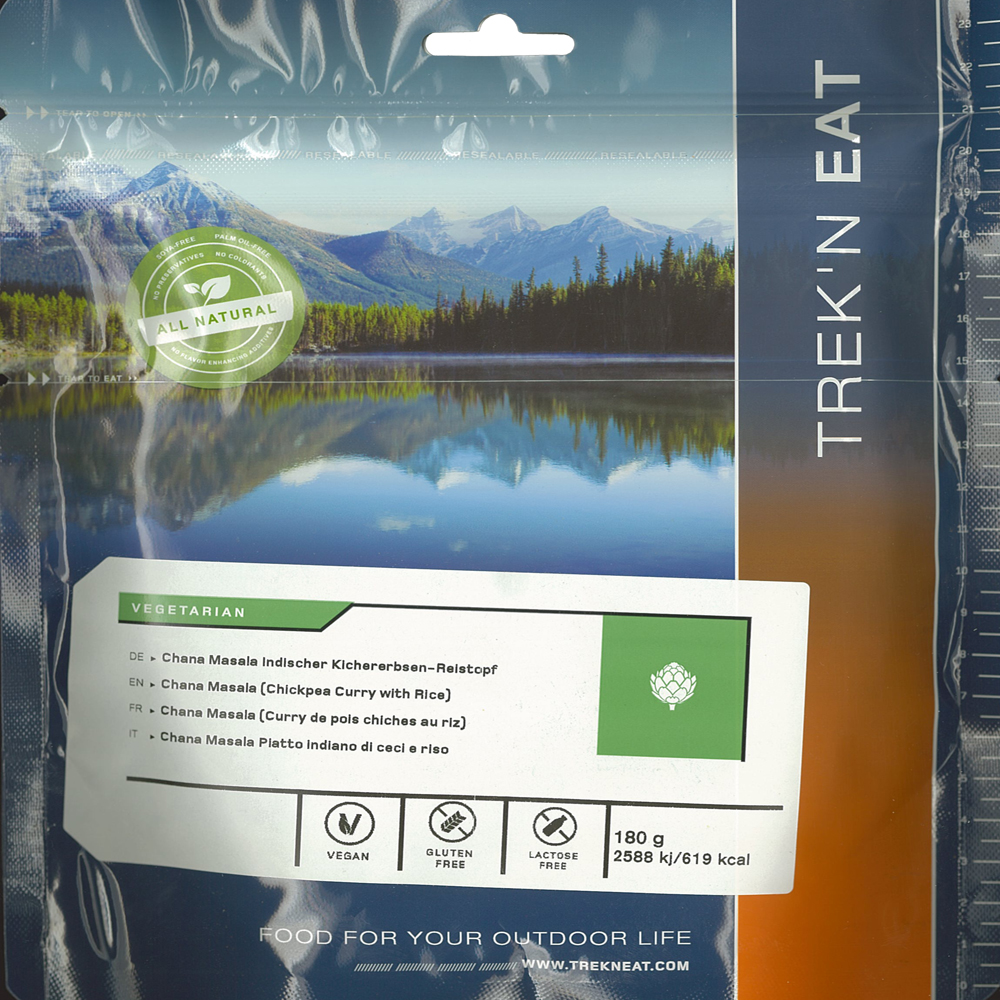 Trek’n Eat Chana Masala-Веган 1