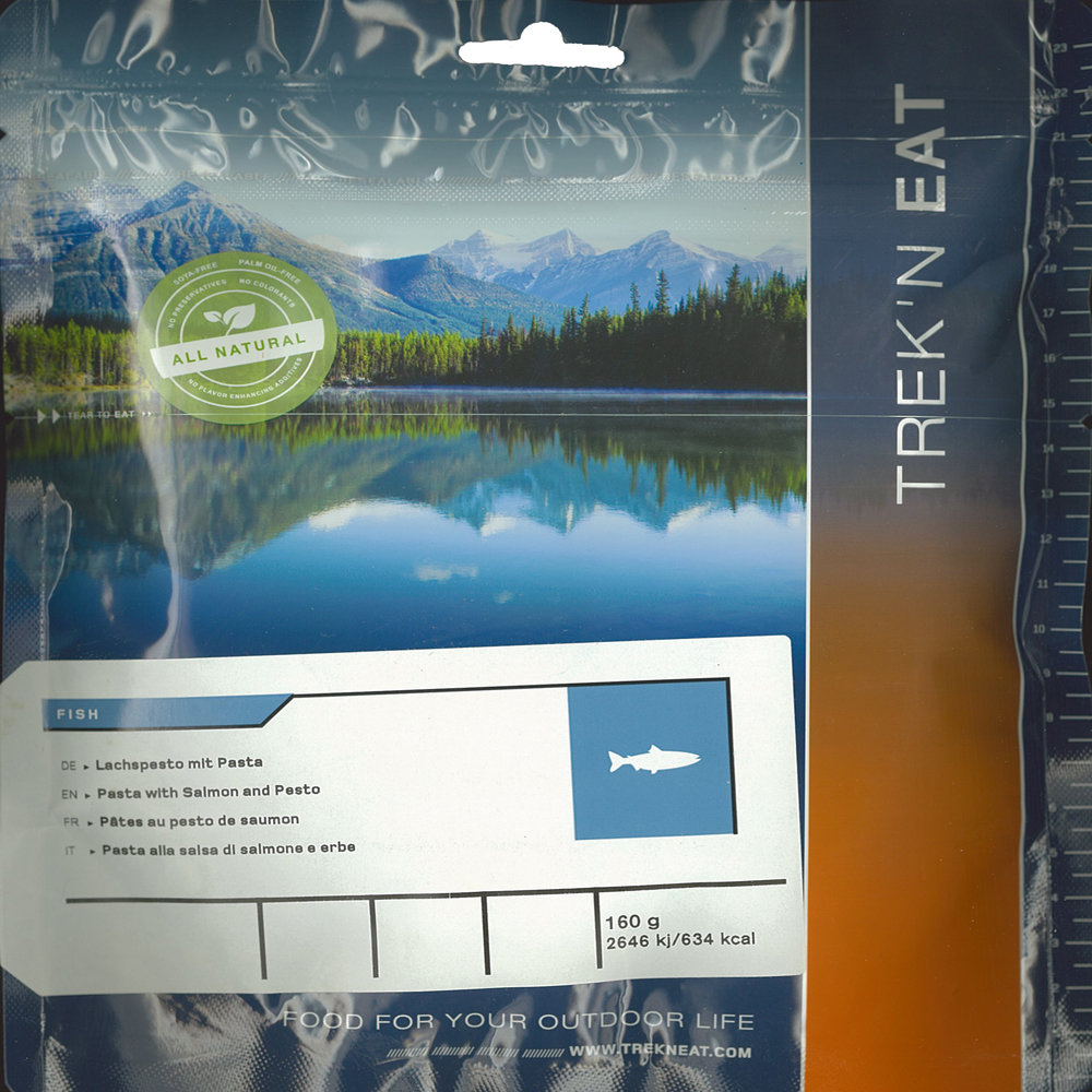 Trek’n Eat Сьомга с макарони-Риба 1