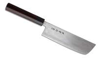 Kanetsune Nakiri Zen-Bokashi Damascus Blade KC-463