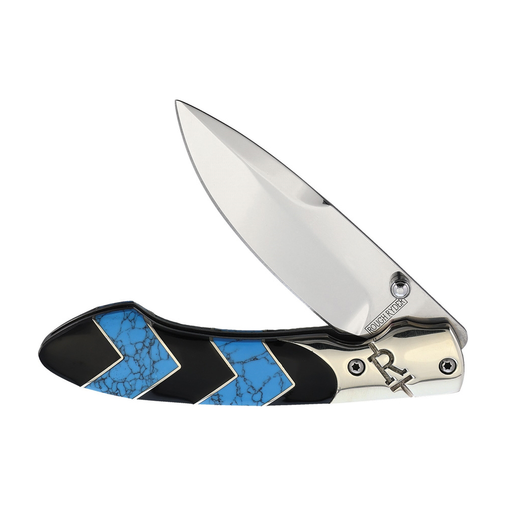 Rough Rider Turquoise Peak Linerlock 1