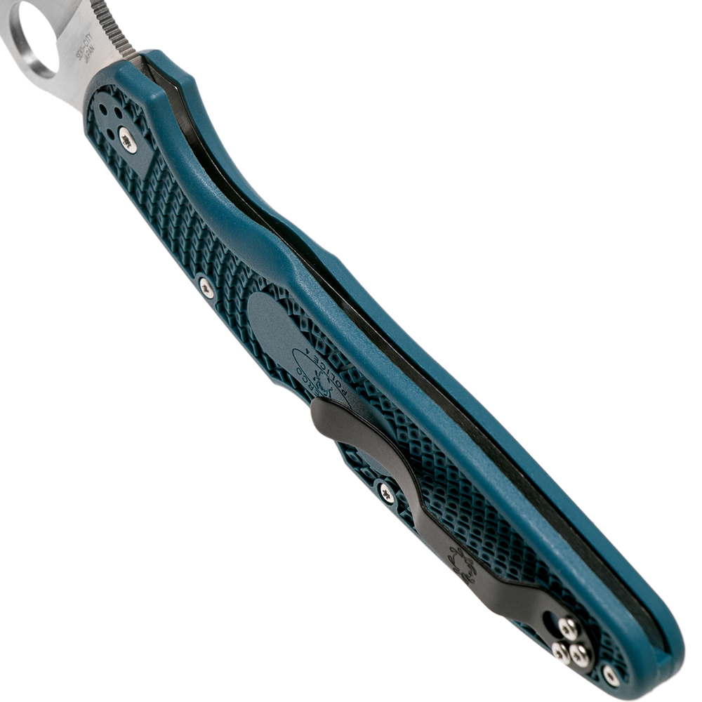 Spyderco Police 4,Blue FRN, K 390 5