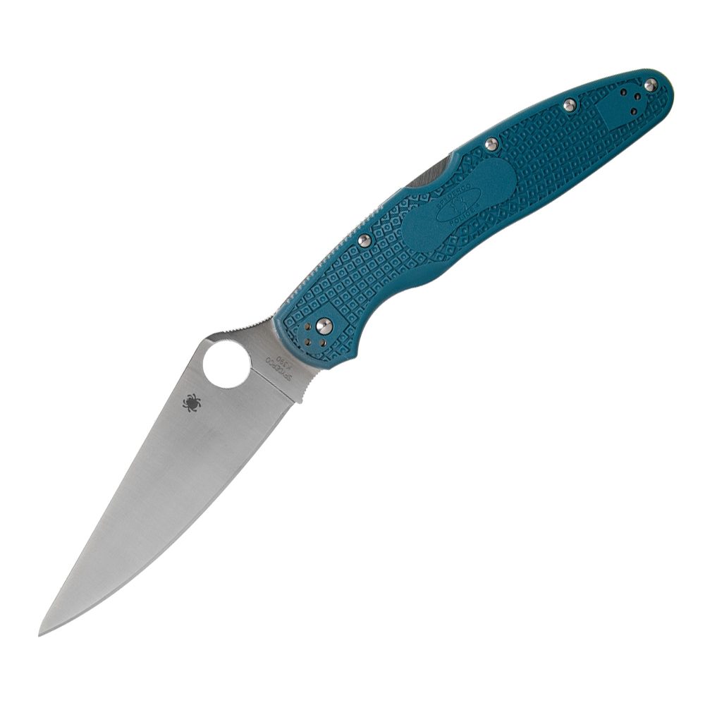 Spyderco Police 4,Blue FRN, K 390 1