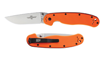 Ontario Rat 1 D2 Linerlock Orange 8867OR