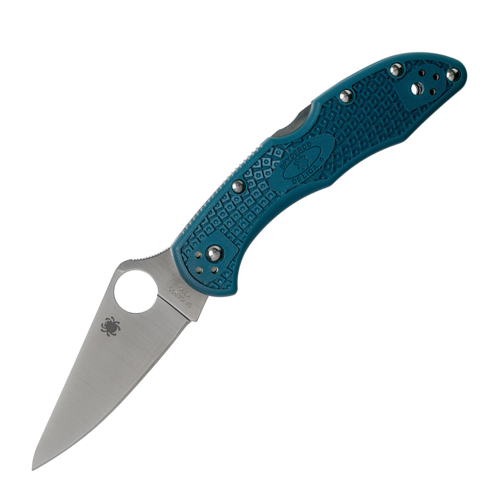 Spyderco Delica 4 Blue FRN K390 1