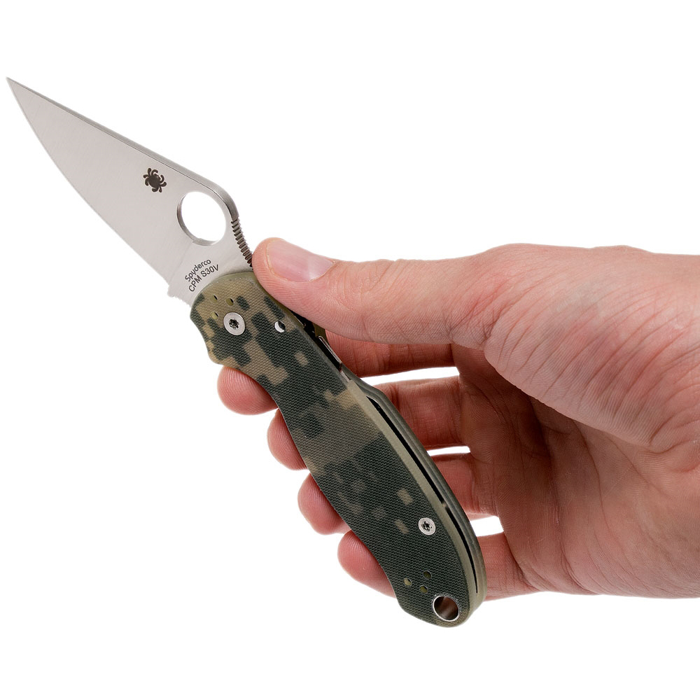 Spyderco Para 3 Digital Camo CPM-S45VN 8