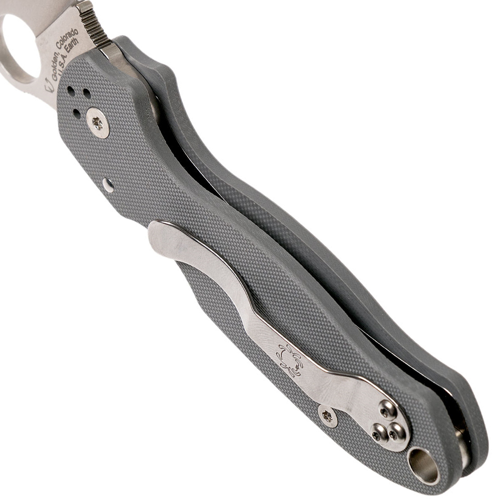 Spyderco PARA 3 G-10 DARK GRAY MAXAMET 5