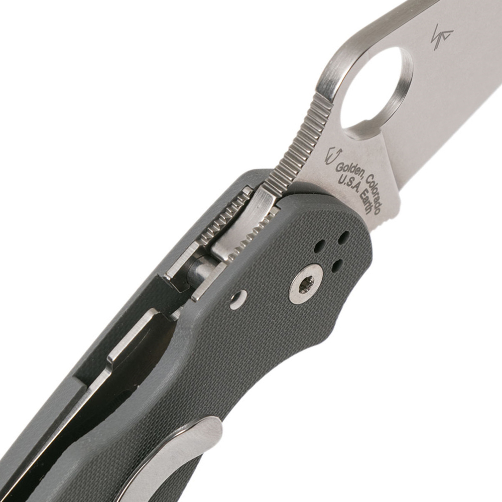 Spyderco PARA 3 G-10 DARK GRAY MAXAMET 6