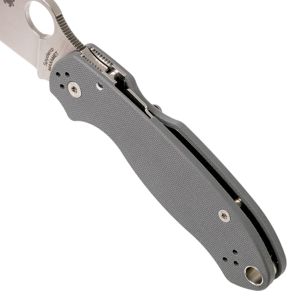 Spyderco PARA 3 G-10 DARK GRAY MAXAMET 7