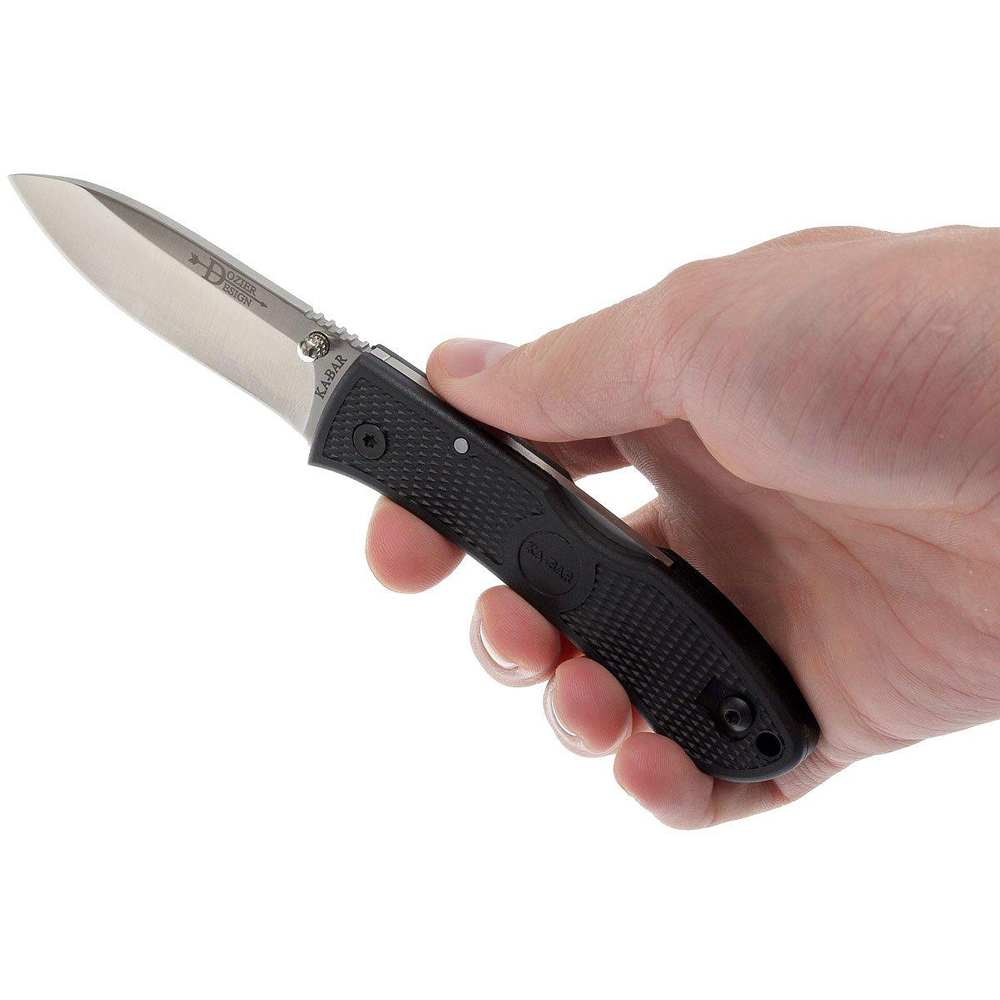 KA-BAR Dozier Folding Hunter Black 4062 6