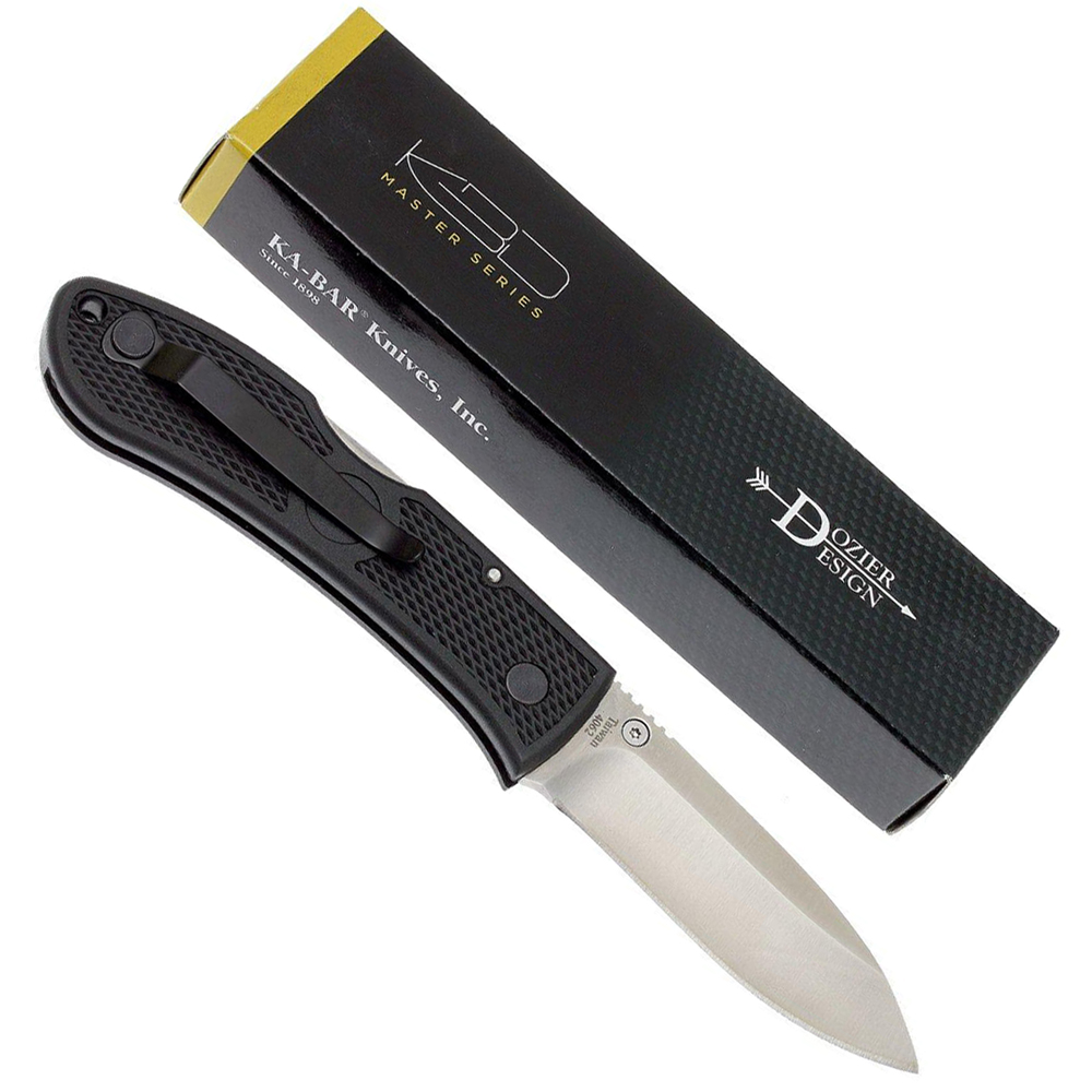 KA-BAR Dozier Folding Hunter Black 4062 7