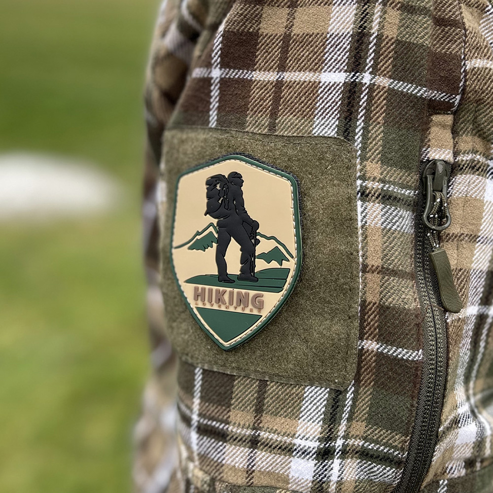 Велкро емблема Patch 3D PVC Hiking Adventure 2