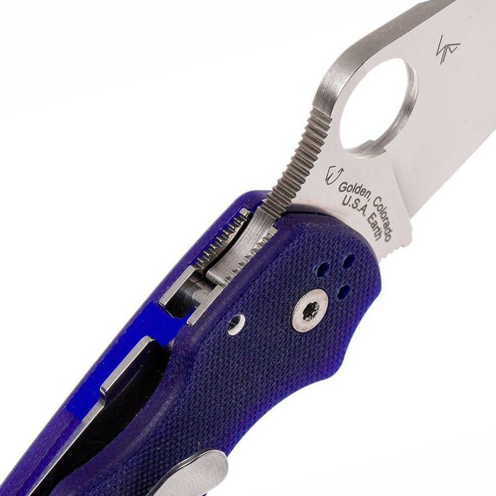 Spyderco Para 3 S110V Dark Blue C223GPDBL 6