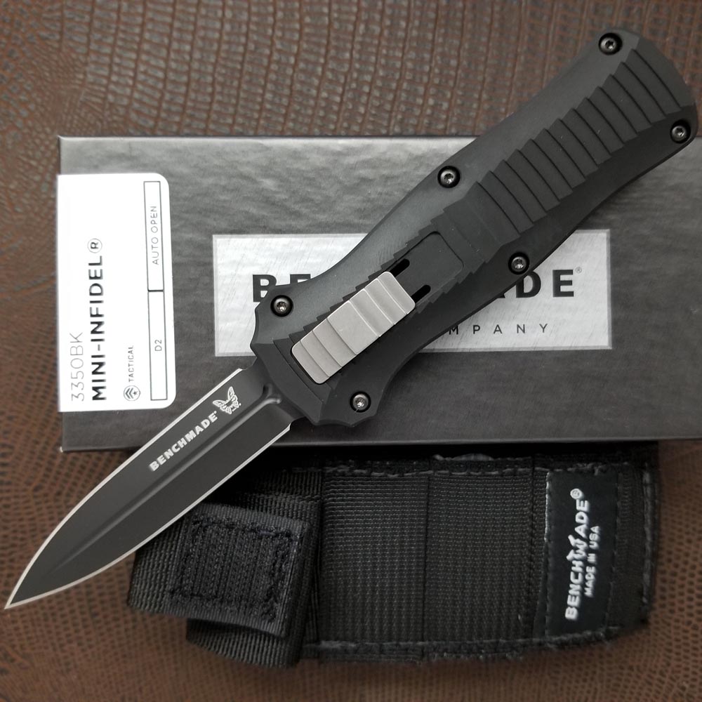 Benchmade 3350BK Mini Infidel Auto OTF Black  5