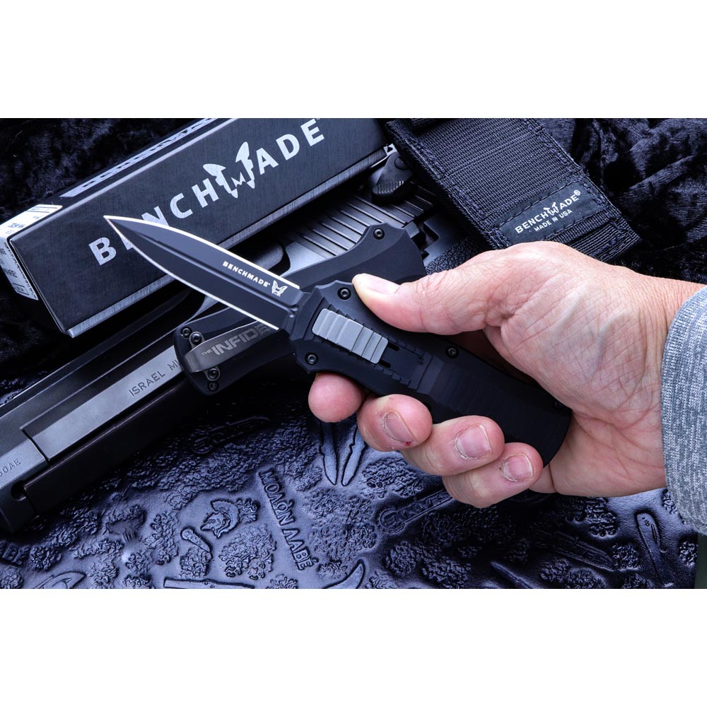 Benchmade 3350BK Mini Infidel Auto OTF Black  7