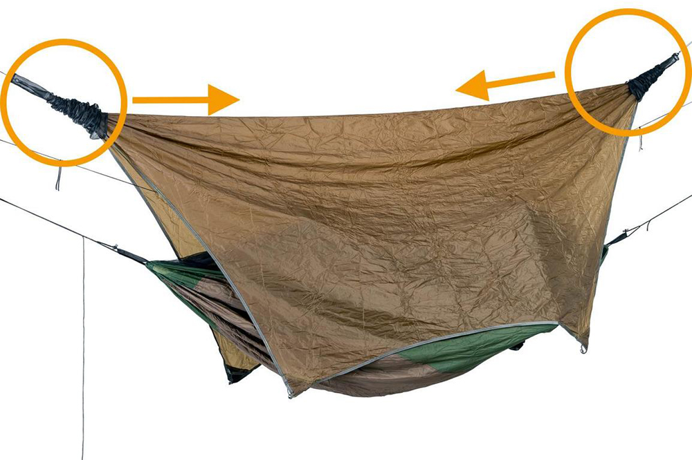 AMAZONAS Tarp Sock чорап за лесно прибиране на тента 4