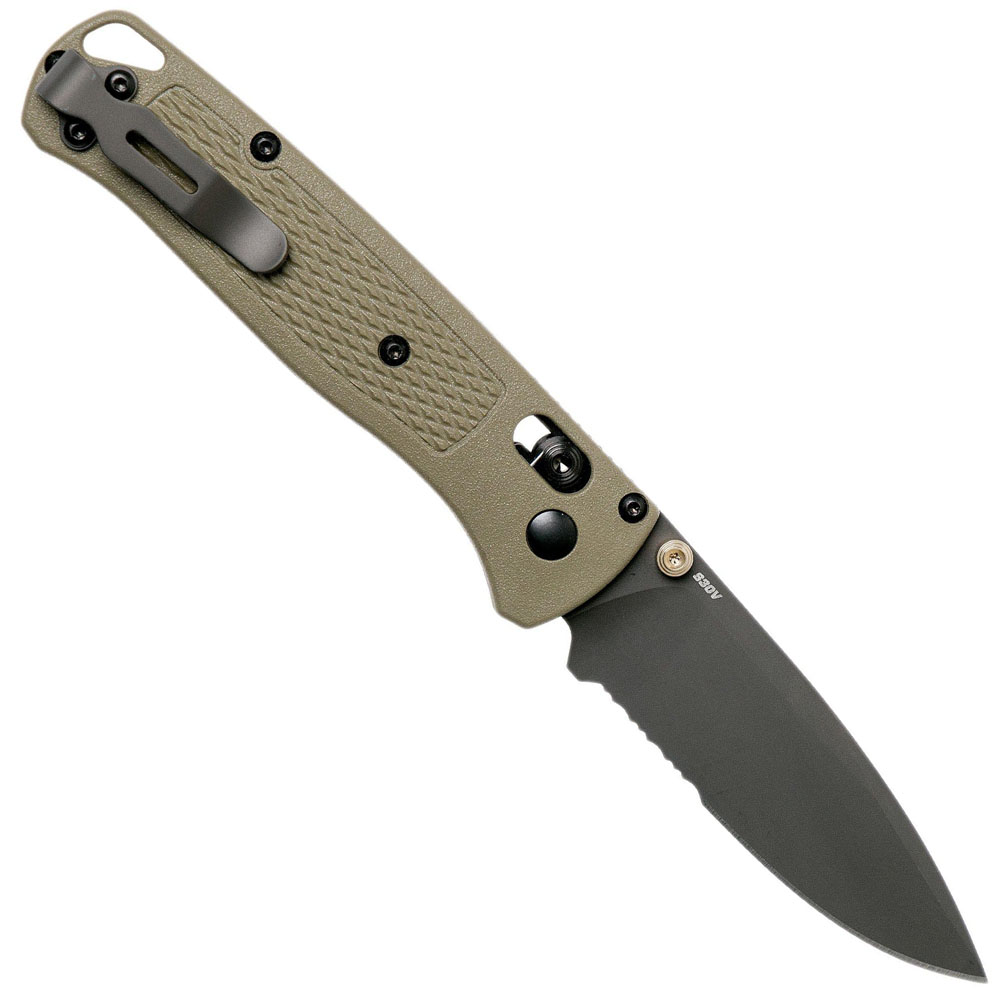 Benchmade 535SGRY-1 Bugout Ranger Green Serrated 2