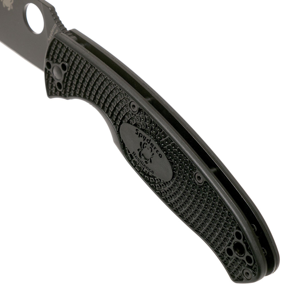 Spyderco Resilience Lightweight Black C142PBBK FRN 7