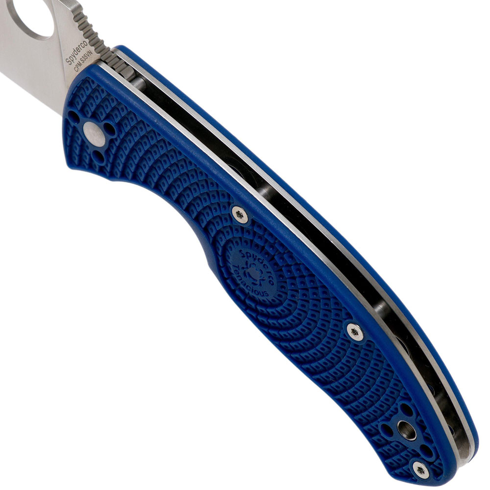 Spyderco TENACIOUS LIGHTWEIGHT BLUE CPM S35VN 7