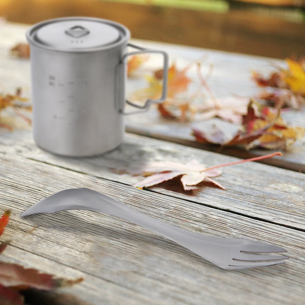 Титаниев прибор Titanium Spork 4