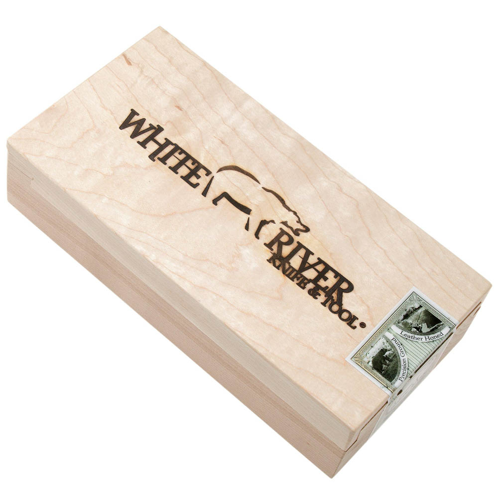 White River Knives M1 Backpacker Pro Black G10, Kydex 10