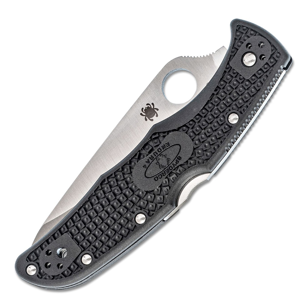 Spyderco C10SBK Endura 4, FRN Black 2