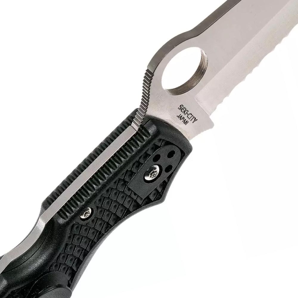 Spyderco C14SBK3 Rescue 3, FRN Black 6