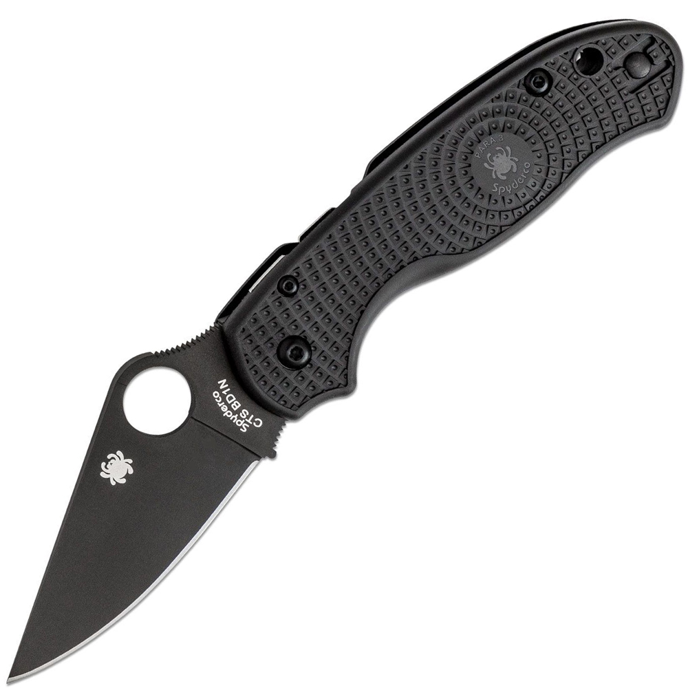 Spyderco C223PBBK Para 3 Lightweight Black CTS-BD1N FRN 1