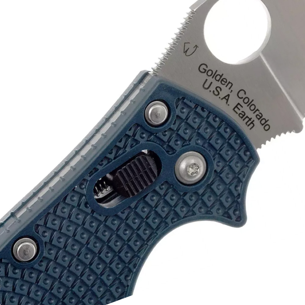 Spyderco C101PDBL2 Manix 2 S110V Dark Blue  5