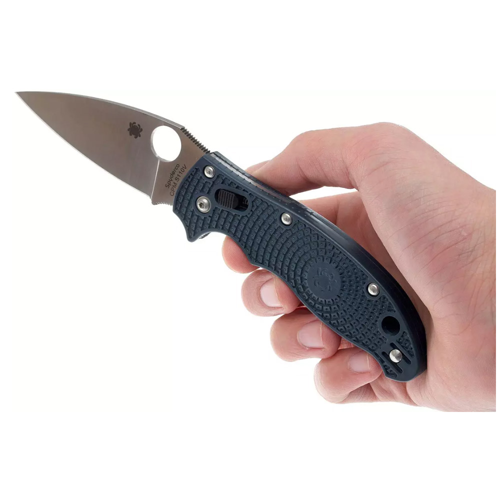 Spyderco C101PDBL2 Manix 2 S110V Dark Blue  7