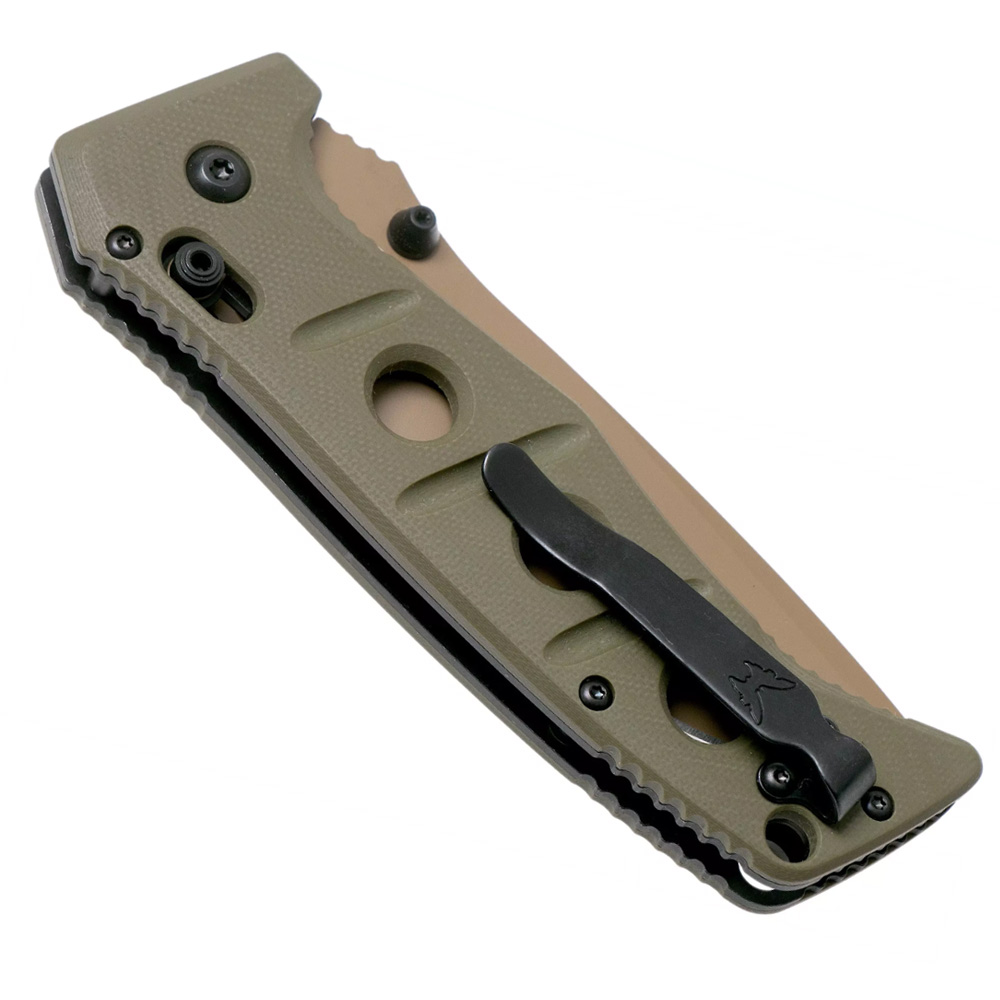 Benchmade 275FE-2 Sibert Adamas OD Green G10 Flat Earth  4