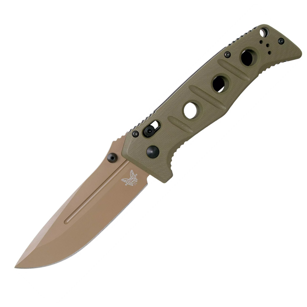 Benchmade 275FE-2 Sibert Adamas OD Green G10 Flat Earth  1