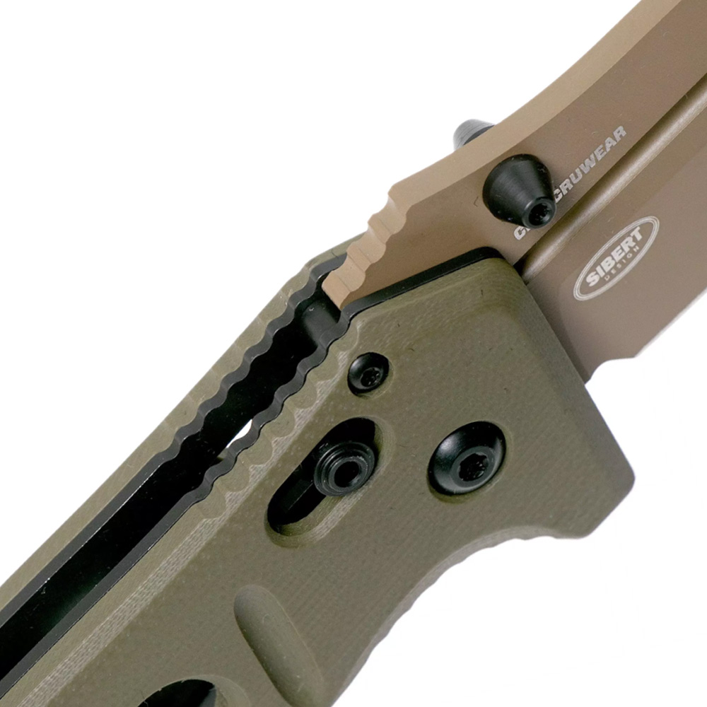 Benchmade 275SFE-2 Sibert  Adamas OD Green G10 Flat Earth 4