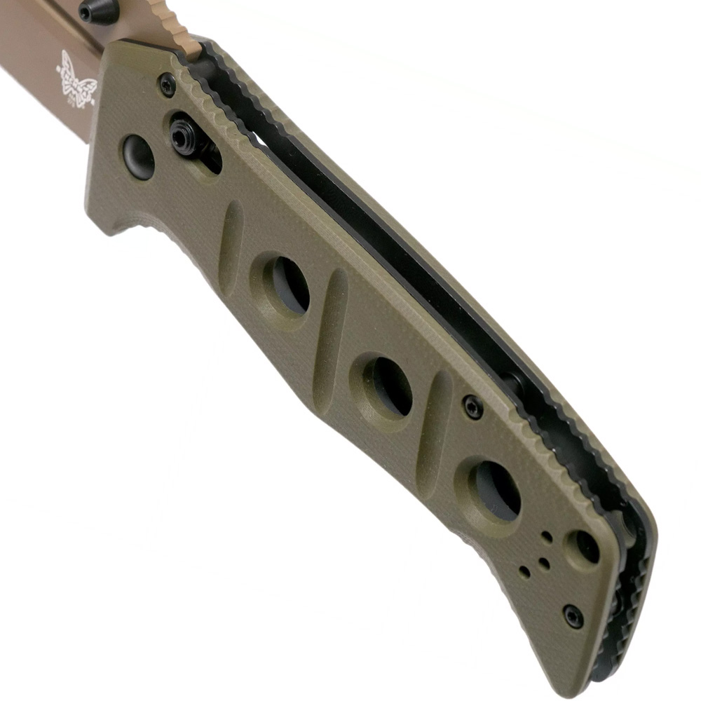 Benchmade 275SFE-2 Sibert  Adamas OD Green G10 Flat Earth 5