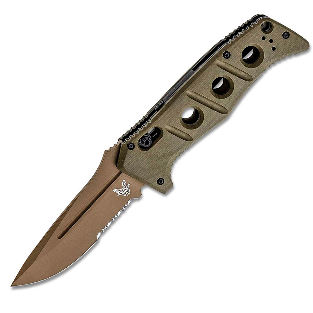 Benchmade 275SFE-2 Sibert  Adamas OD Green G10 Flat Earth 1