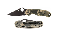 Spyderco Para 3 Camo Black C223GPCMOBK