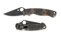 Spyderco Para Military 2 Camo Black C81GPCMOBK2