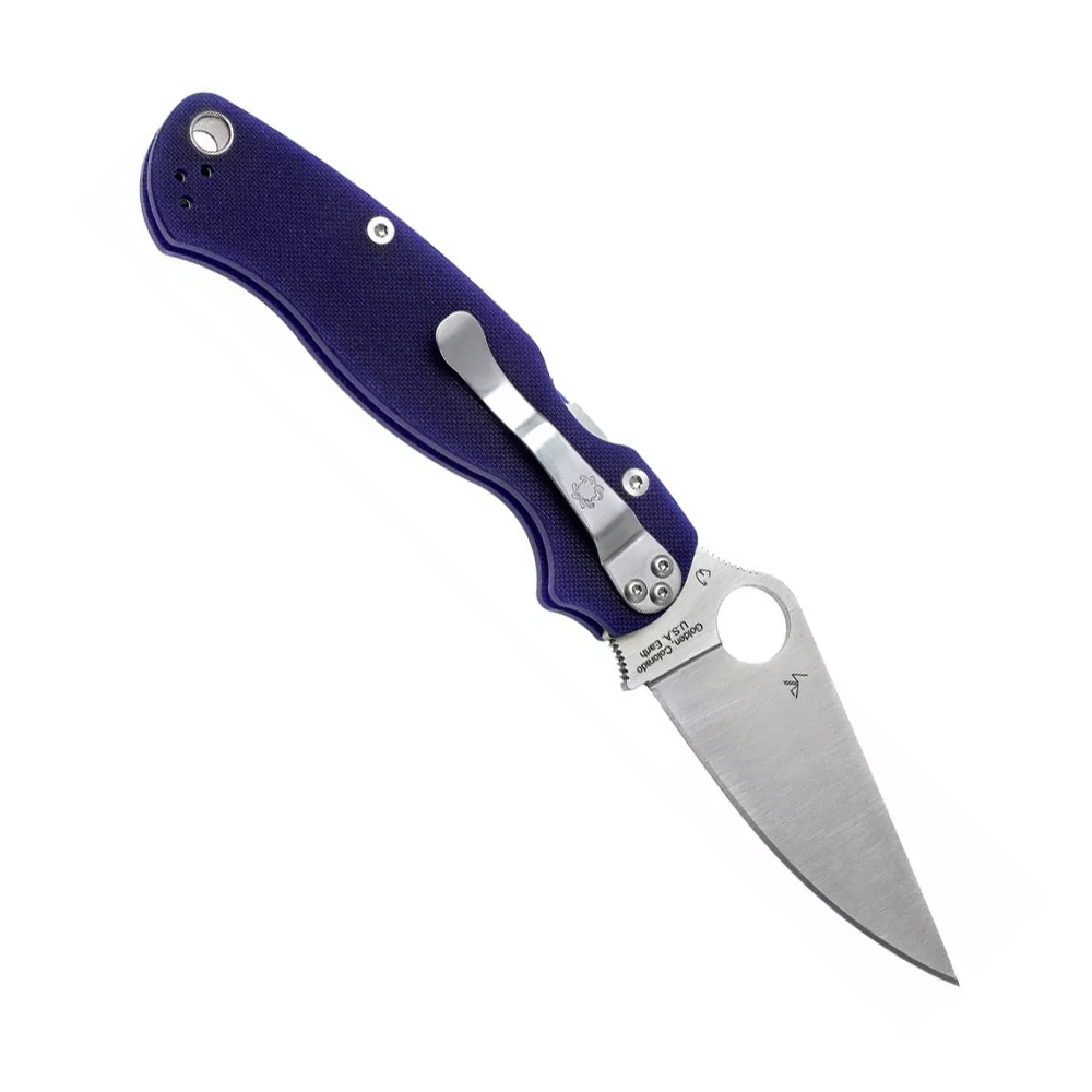 Spyderco C81GPDBL2 Para Military 2 Dark Blue CPM S110V  2